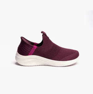 149594/WINE ULTRA FLEX 3.0-SHINY NIGHT Womens Casual Shoes Wine