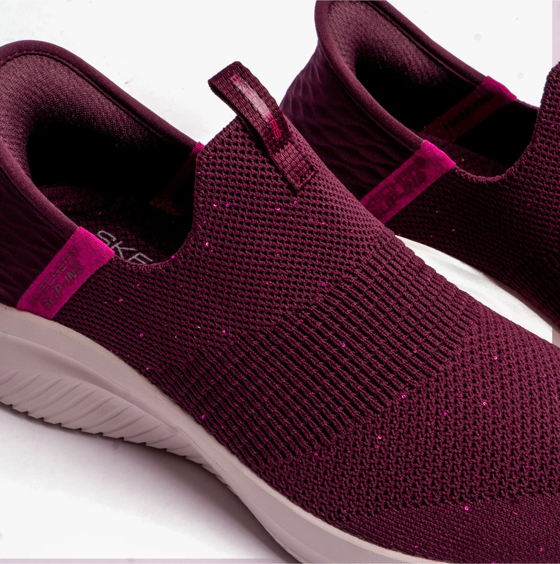 149594/WINE ULTRA FLEX 3.0-SHINY NIGHT Womens Casual Shoes Wine