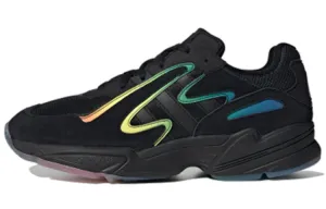 Adidas Originals Yung-96 Chunky Unisex Sneakers, Black/Yellow/Blue
