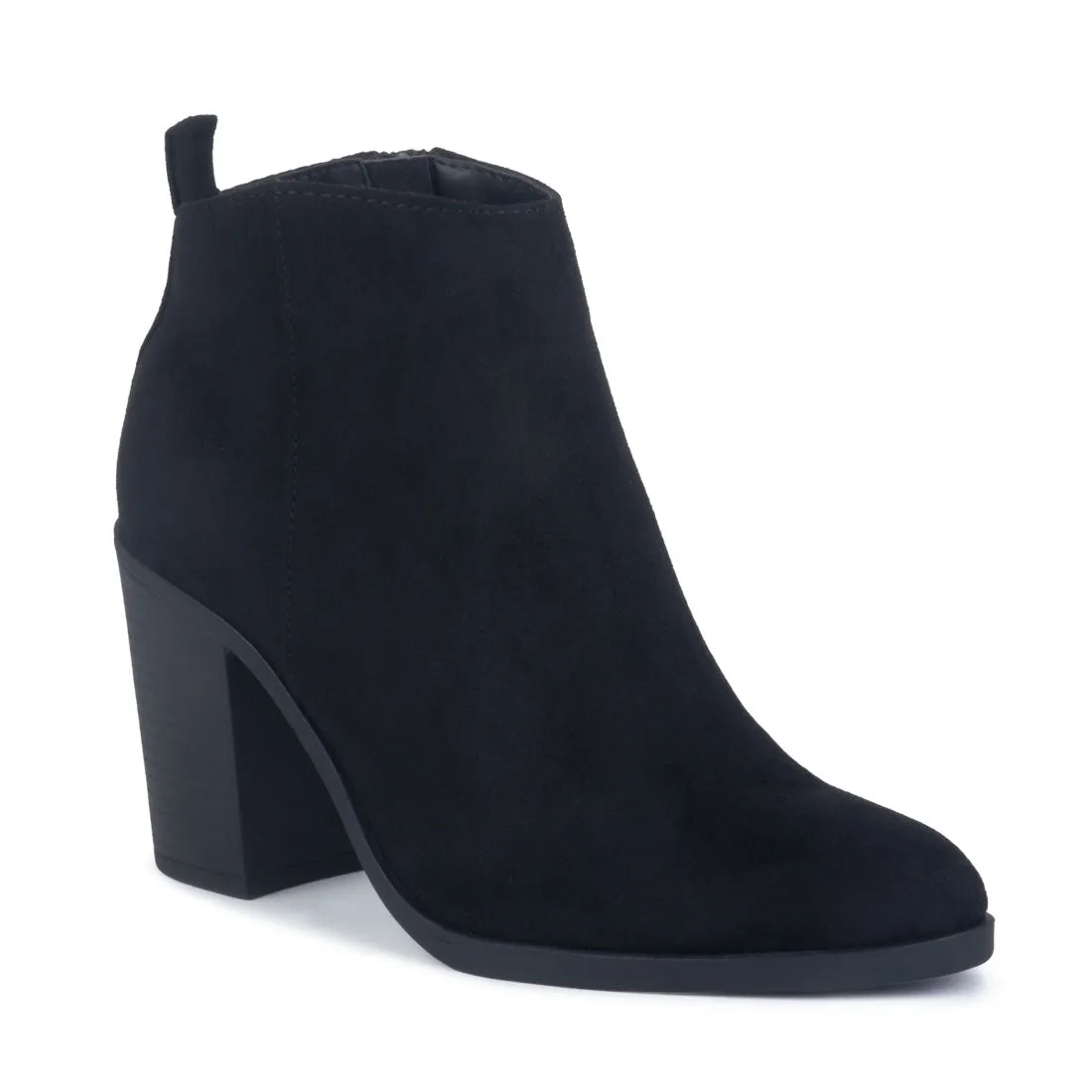 Black Block Heeled Boot