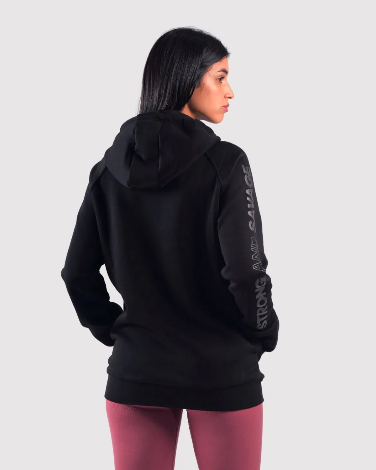 Capital Hoodie Women - Black