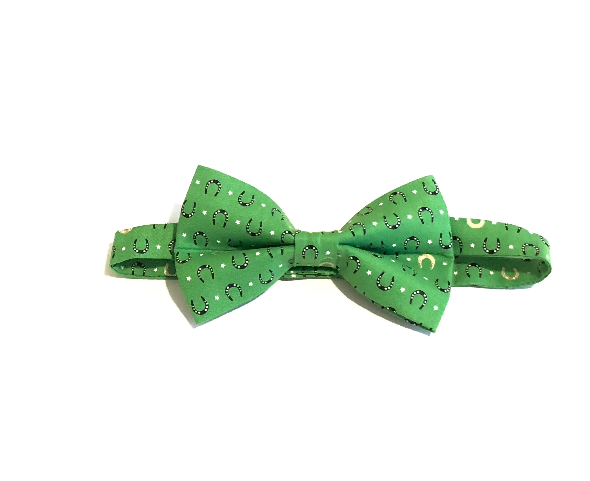 Dark Pink Race Horses Self Tie Bow Tie