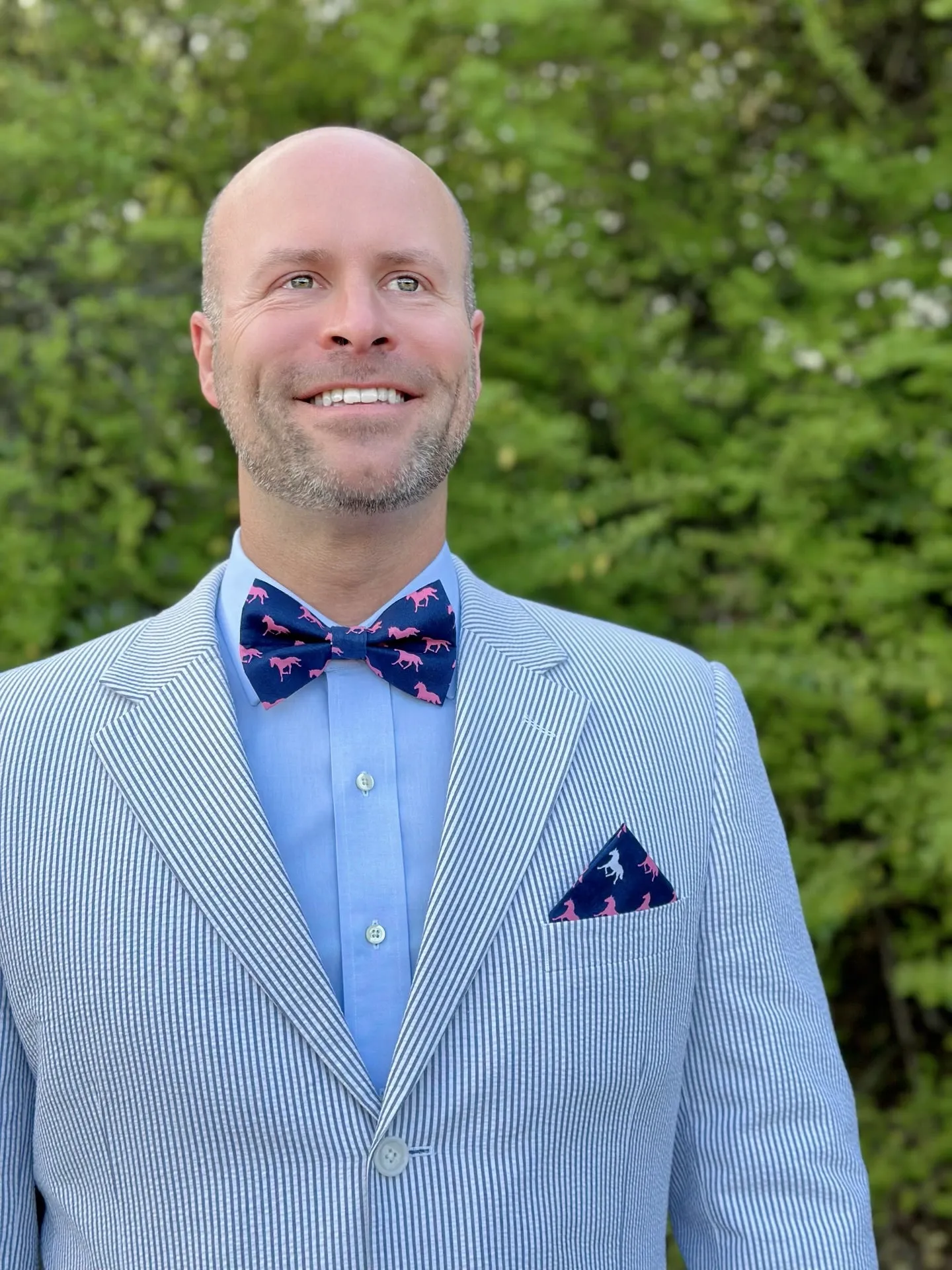Derby Horses Bow Tie