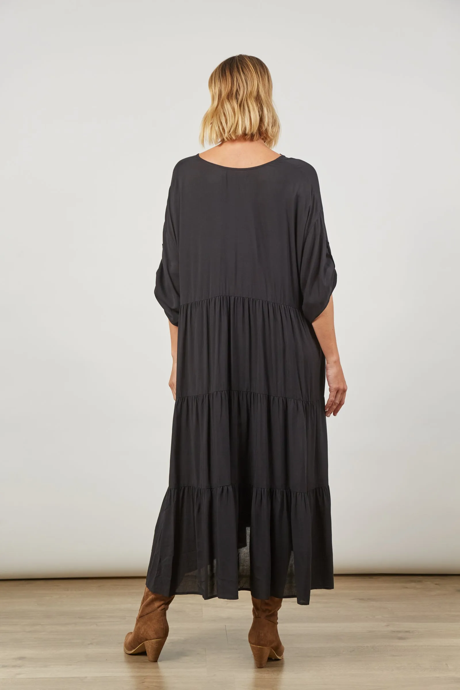 Euphoria Button Maxi Dress