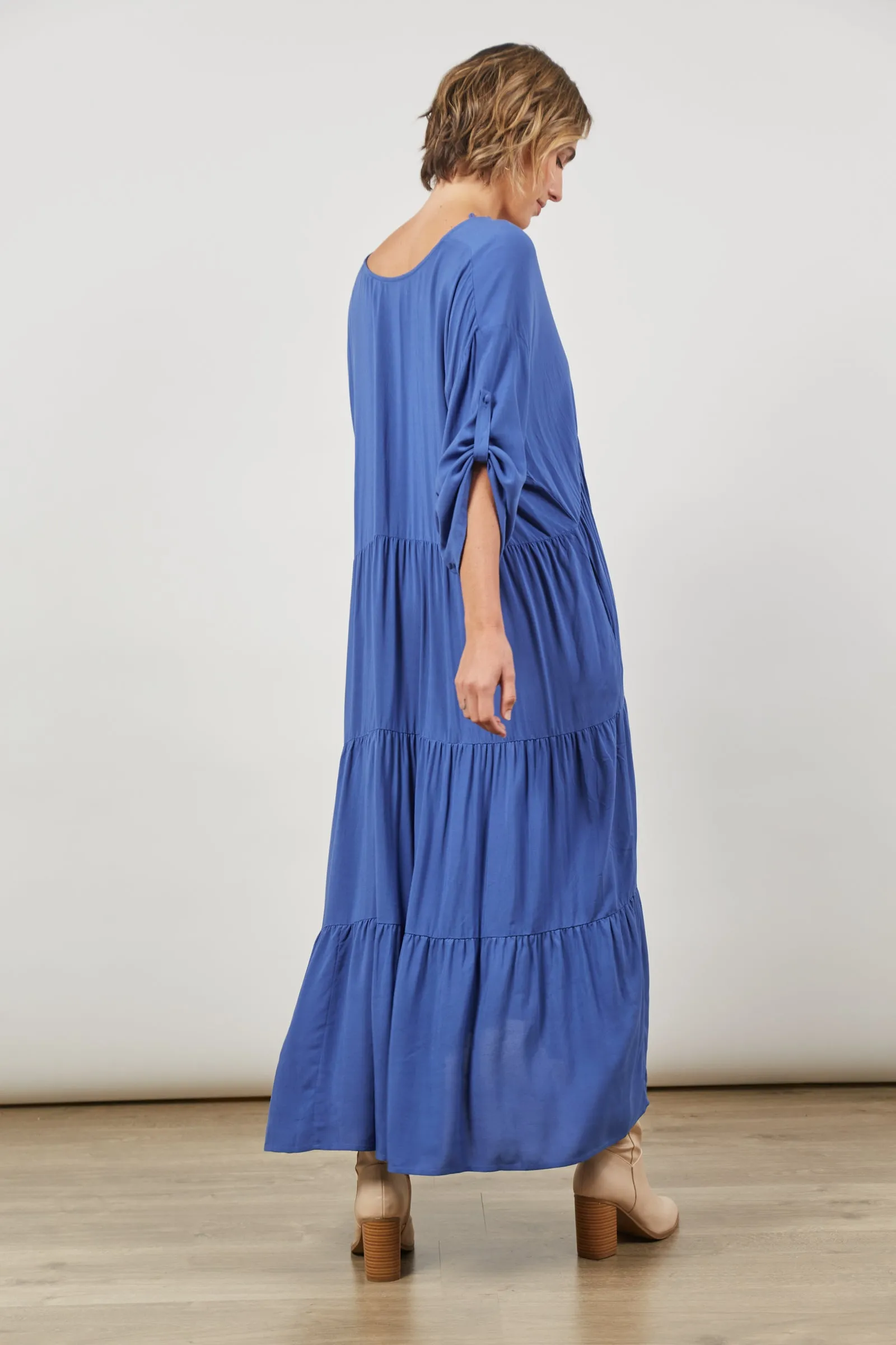 Euphoria Button Maxi Dress
