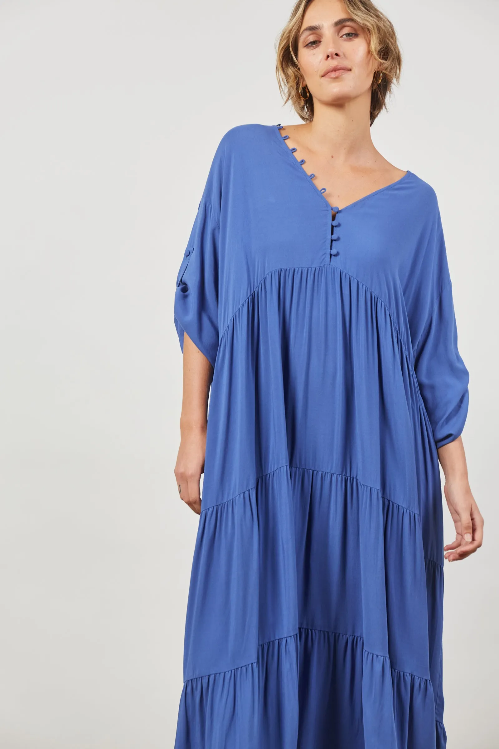 Euphoria Button Maxi Dress