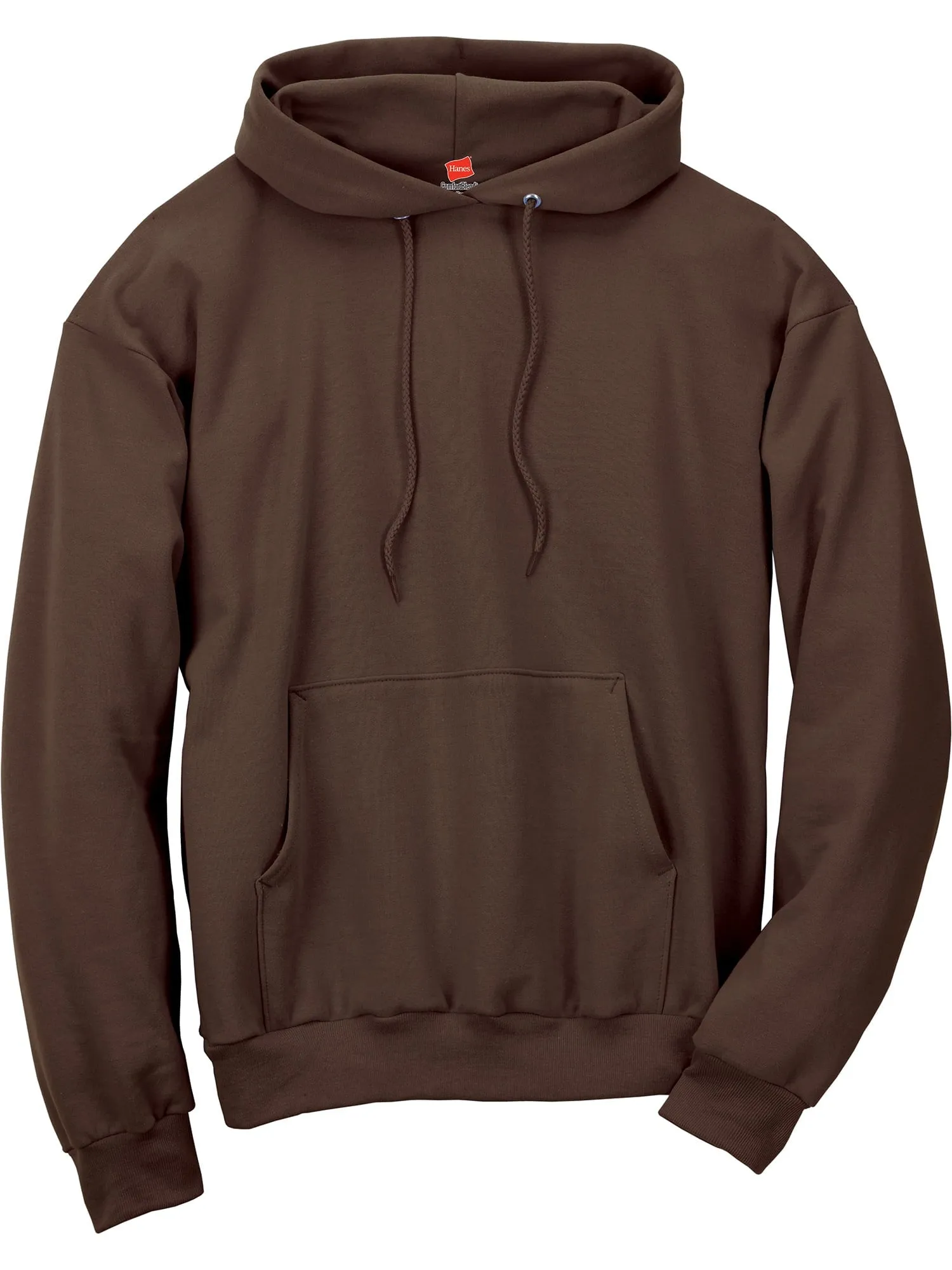 Hanes Men's and Big Men's Ecosmart Fleece Pullover Hoodie Sweatshirt, up to Size 5XL