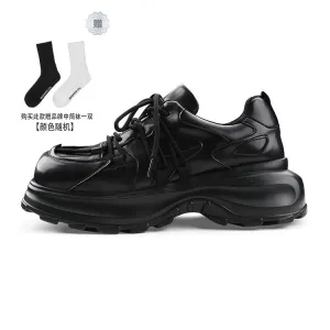 Hanqiaoriji Rakura series Chunky unisex sneakers, black