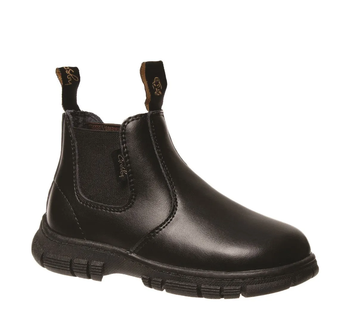 Kids Boys Grosby Ranch Infants Boots Black