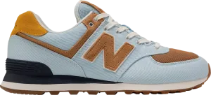 New Balance 574 'UV Glow Faded Workwear' sneakers, blue