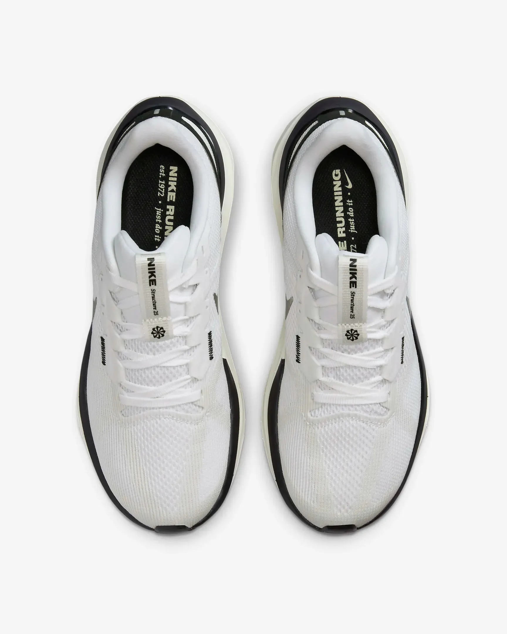 Nike Structure 25 White Sail Black Women's