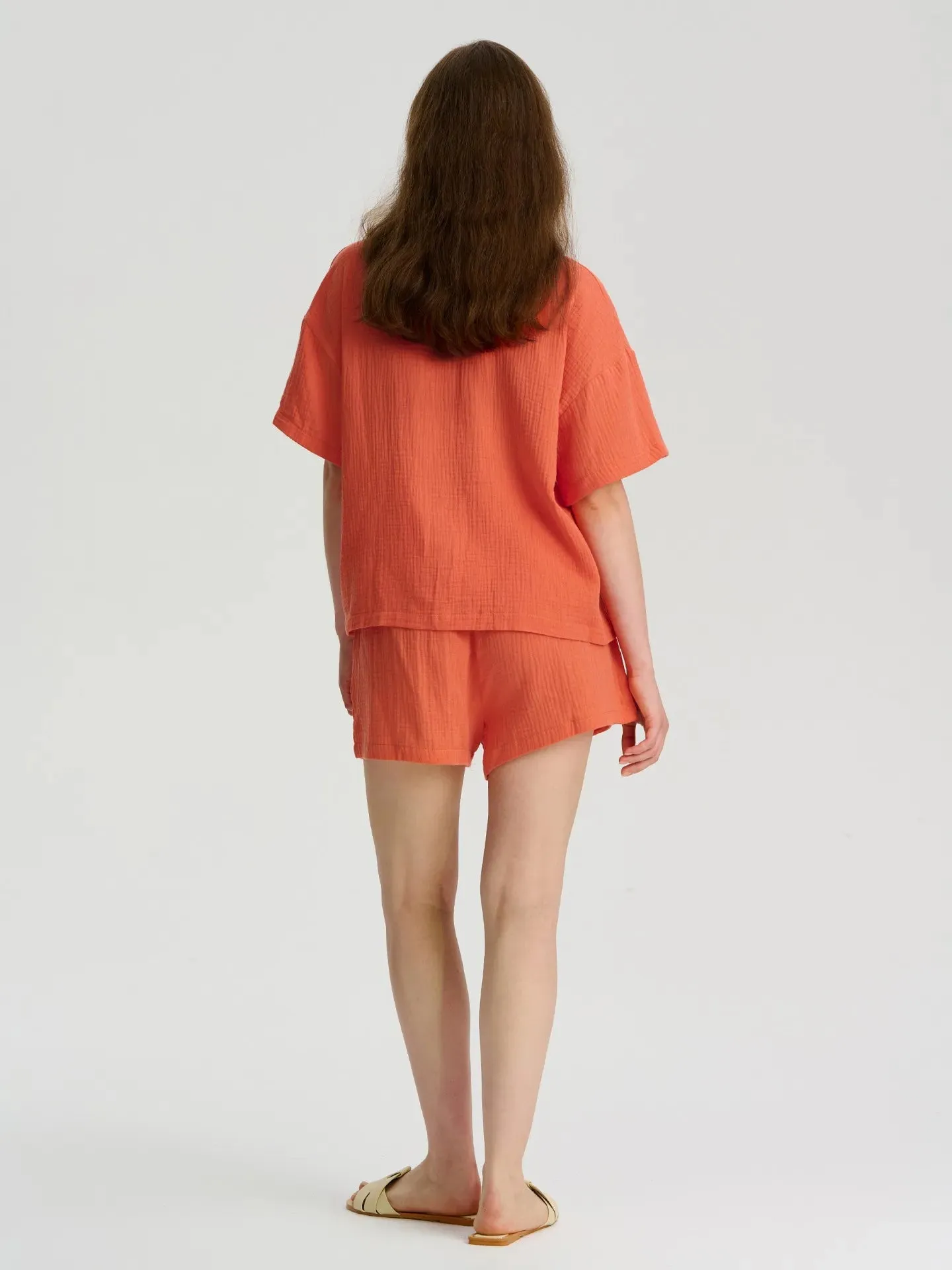 Orange Formal Duo Set
