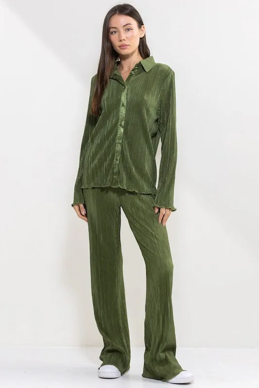 Sage Relaxed Fit Casual Set