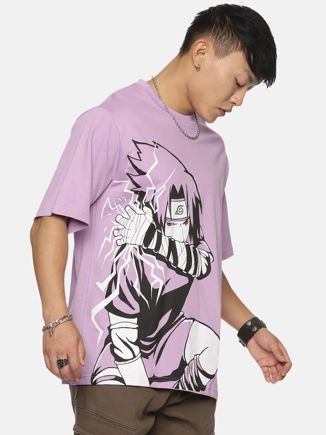 Sasuke Chidori Oversize T-shirt
