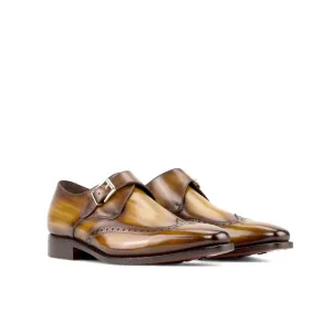 SINGLE MONK COGNAC PATINA (CLASSIC-M1)