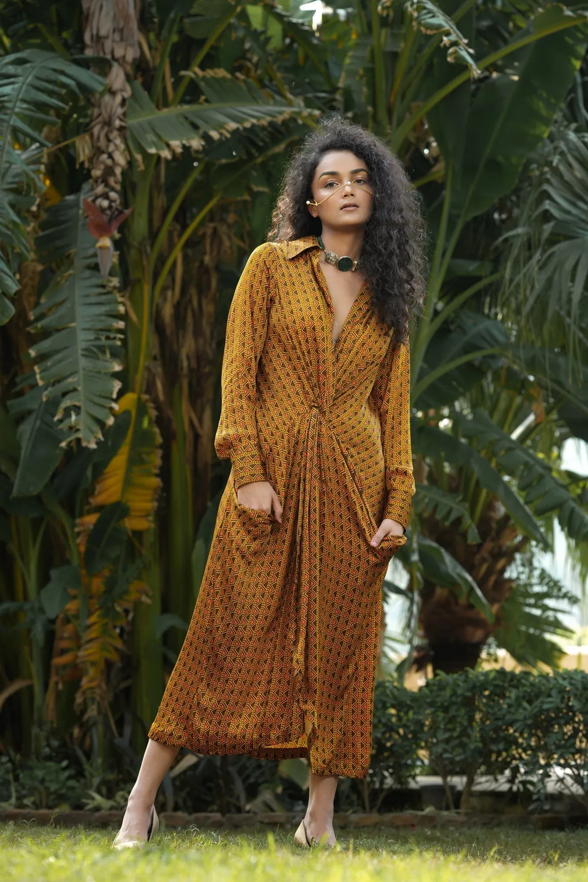 Trevron dhaani twisted dress